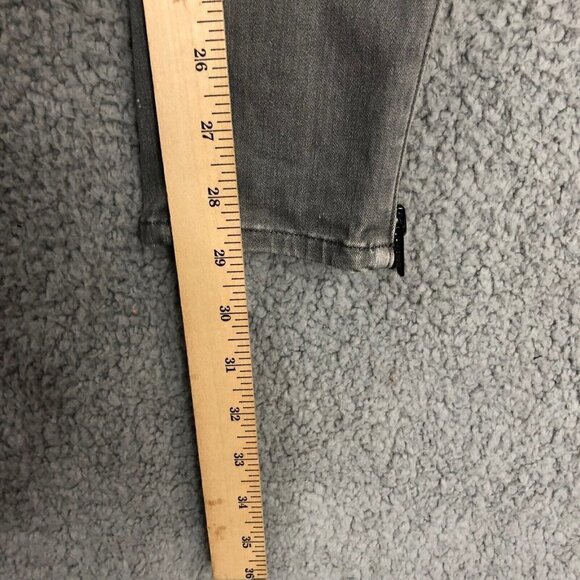 J Brand Gray Skinny Ankle Zip Jeans Women’s 26 Stretch Denim - Picture 8 of 11